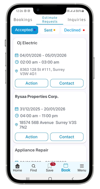 Get Special Offers and Deals from Local Pros