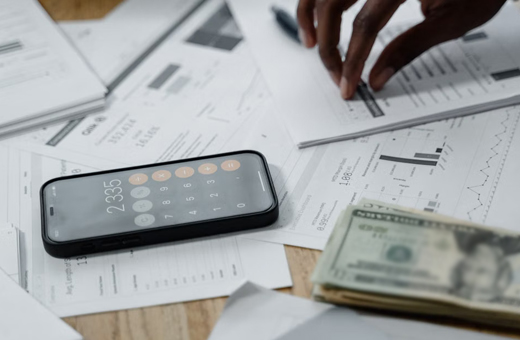 Budget planning for a home renovation project